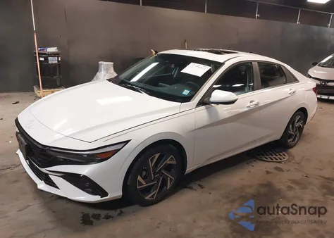 2025 Hyundai Elantra Sel Convenience from USA, damaged, VIN KMHLS4DG2SU895603